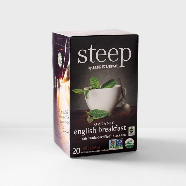 Bigelow Steep English Breakfast Fair Trade Certified Black Tea
